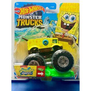 Hot Wheels Monster Trucks Nickelodeon SpongeBob SquarePants Die-Cast 1:64 Scale